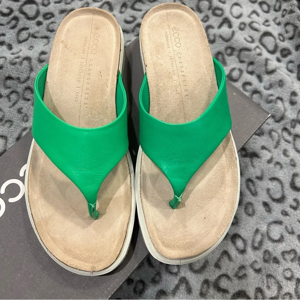 NIB ECCO Corksphere Sandals